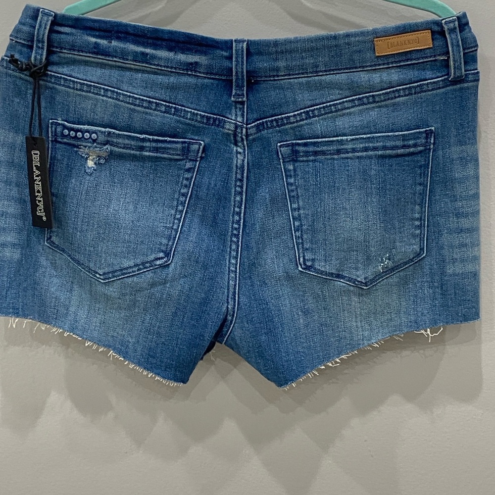 Blank NYC Blue Denim Shorts
